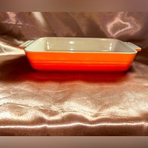 Le Creuset Small Rectangle Casserole Dish in Flame
